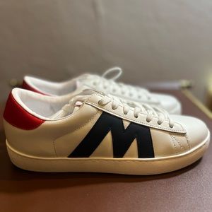 Steven Madden: Mckayla Leather Lace-Up Sneakers